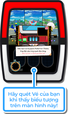 Load in your Ticket when you see this screen!
